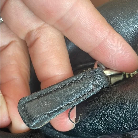 Coach Black Leopard Mini Bag - Picture 6 of 9